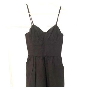 Steven Alan Linen Blend Bustier Dress